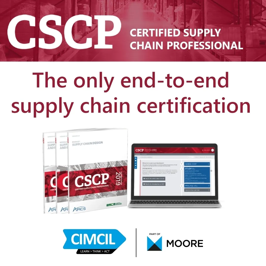 The Apics Certified Supply Chain Professional Cscp Training Value Chain