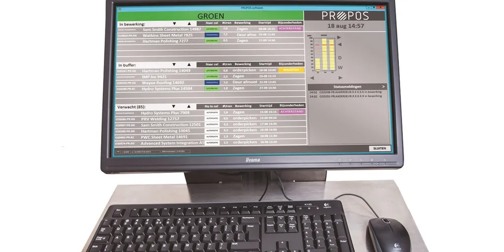 Propos Software Zo werkt de volautomatische productieplanning software van PROPOS ...