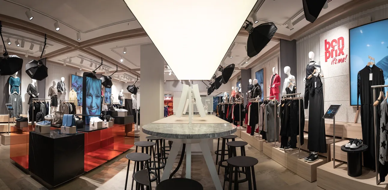 Bonprix' new store concept: the future of shopping is here - Value chain