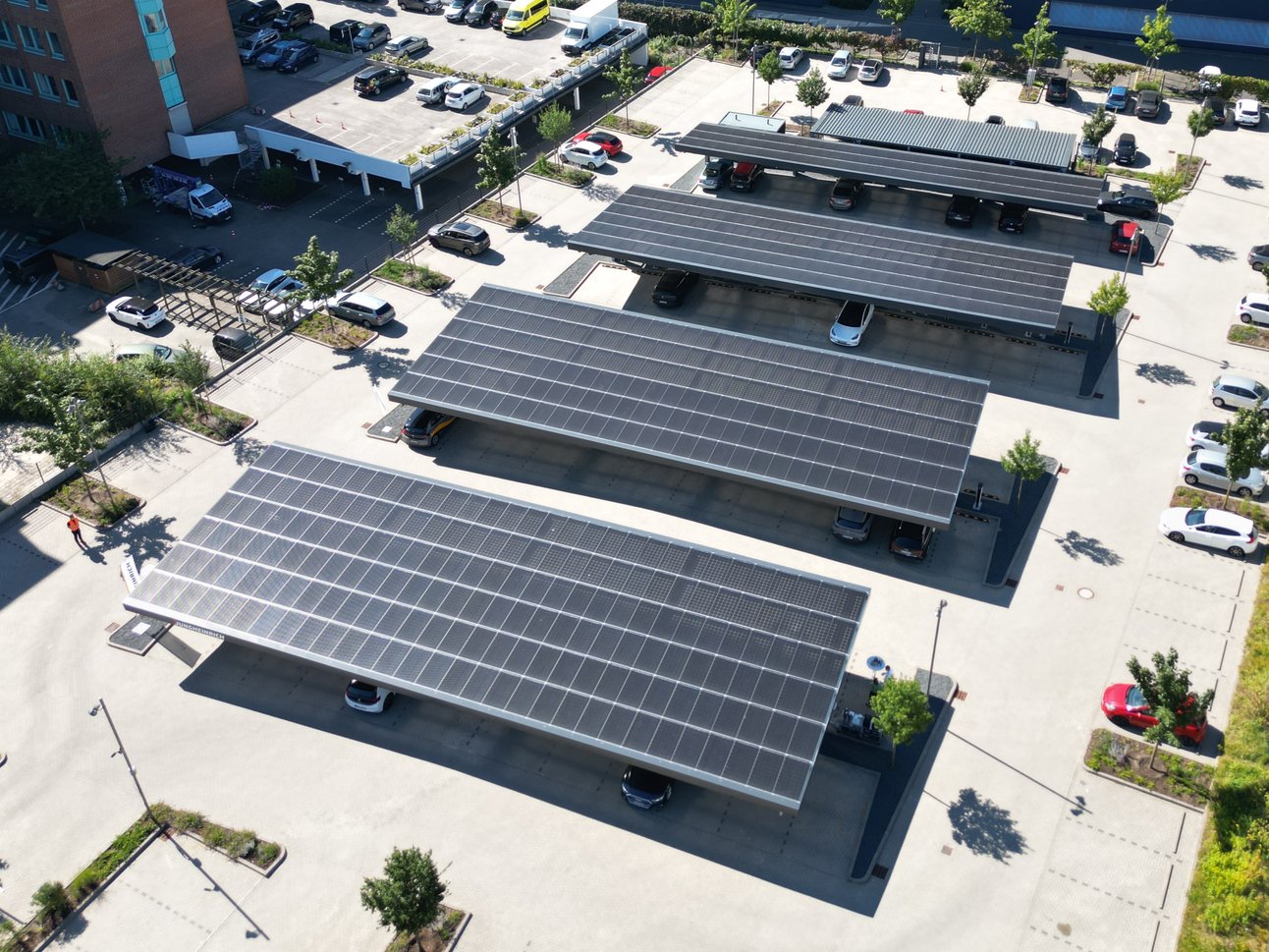 Jungheinrich Solarcarport Hamburg