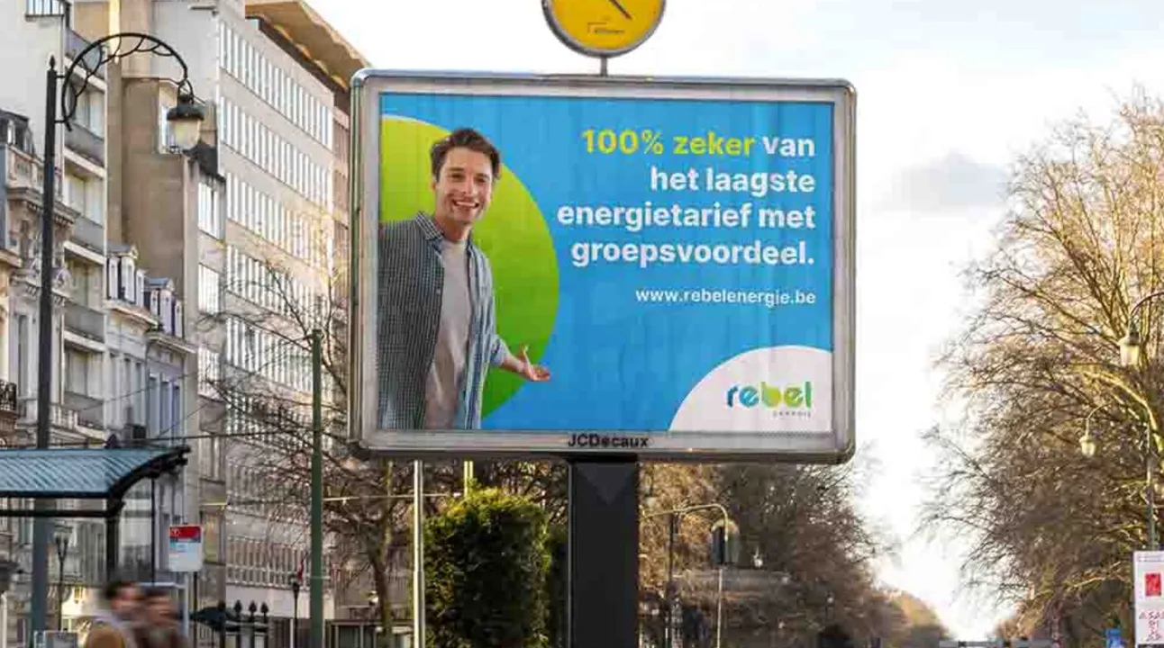 Rebel Energie billboard