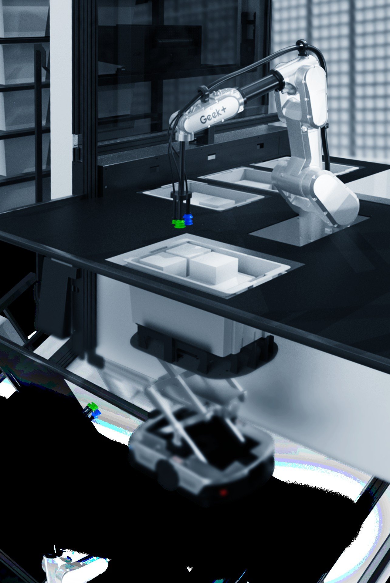 Robot Arm Picking Station Geekplus